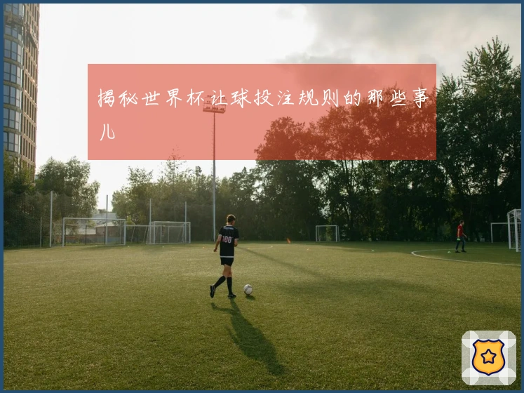 揭秘世界杯让球投注规则的那些事儿